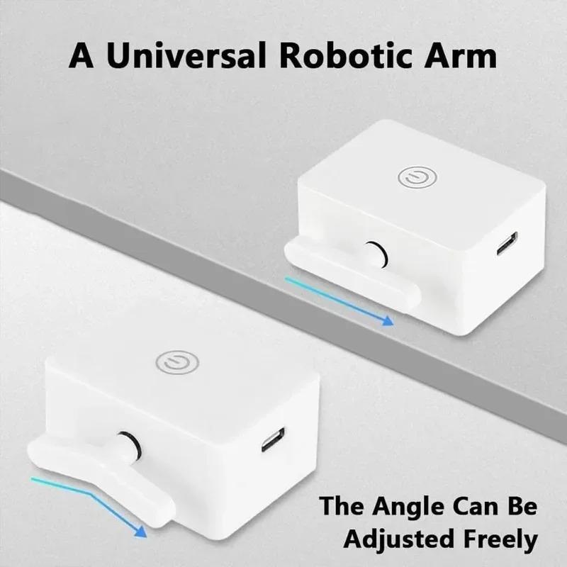 Wireless Smart Remote Light Switch: No Wiring, Easy Charging, Intelligent Control for Home or Dorm USB Rechargeable Lazy Remote Control Switchs Button