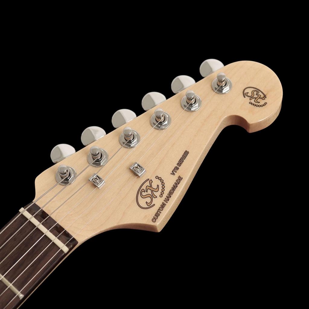 SX (SX) ST Type Electric Guitar, Alder Body, Rosewood Fingerboard, SST/ALDER/R/OWH