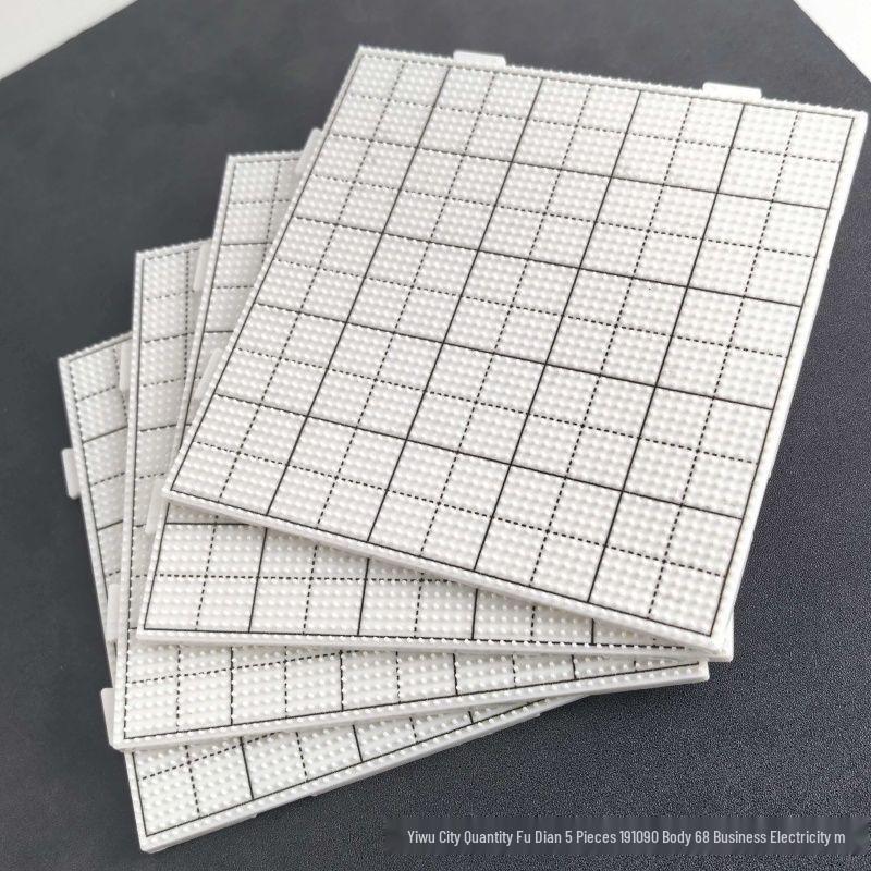 Planche à Perles Hama Perler Connectable, 2,6 mm Anti-Brûlure, Résistante aux Hautes Températures, Base pour Perles Non Déformable