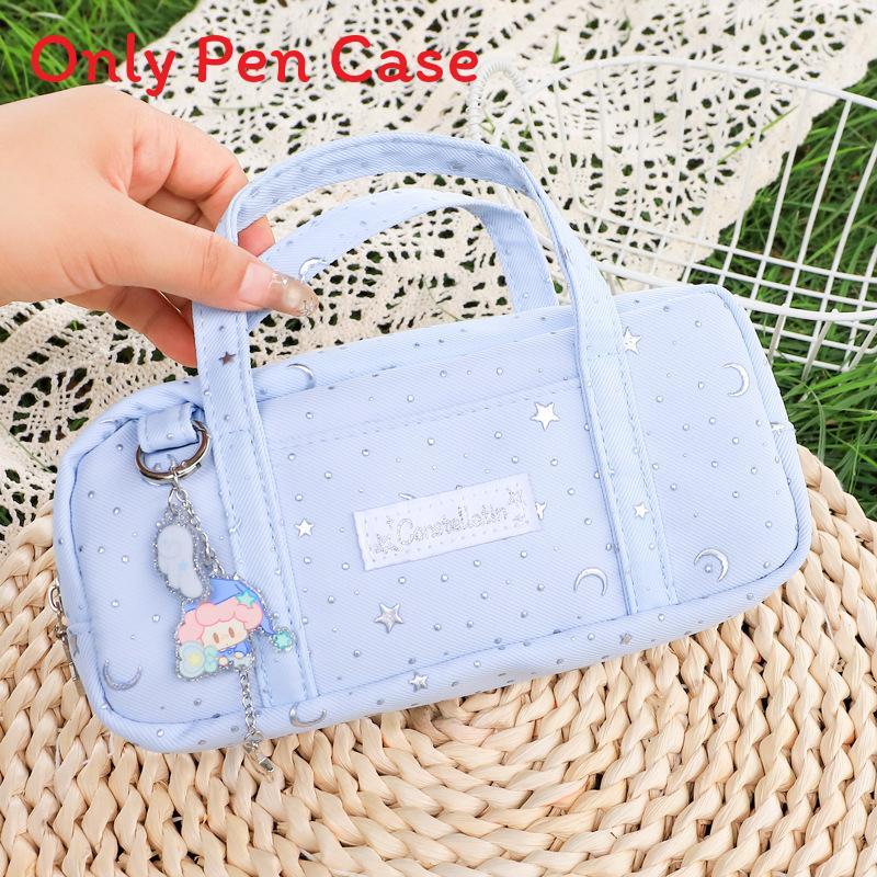 Constellation Key Square Pen Bag Large Capacity For Students School Classroom Storage
