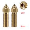 Nozzles For Creality Ender 3 V3 KE/ K1/ K1 Max/ CR-M4 High Quality Brass Copper Plated Hardened Steel Bimetal Volcano Nozzle