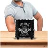 Photo Frame - Certified Internship Supervisor - Slate - 15cm X 15cm - Black