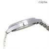 Klefer Serdica Analog Watch, White Dial, Metal Strap, Japanese Movement, SD-AM326-WTS, Men's, Silver