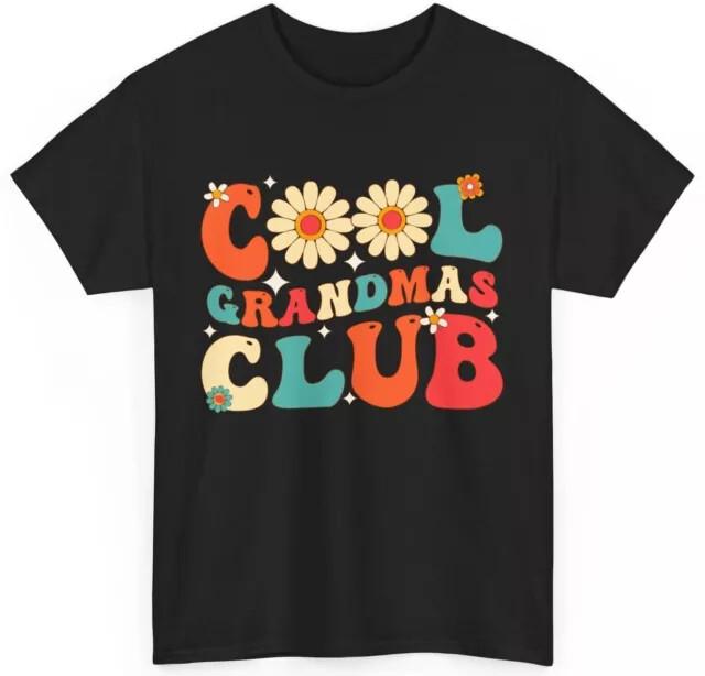 Grandma Shirt Cool Grandmas Club Tshirt Grandmother Groovy Tshirt Unisex T-Shirt XL