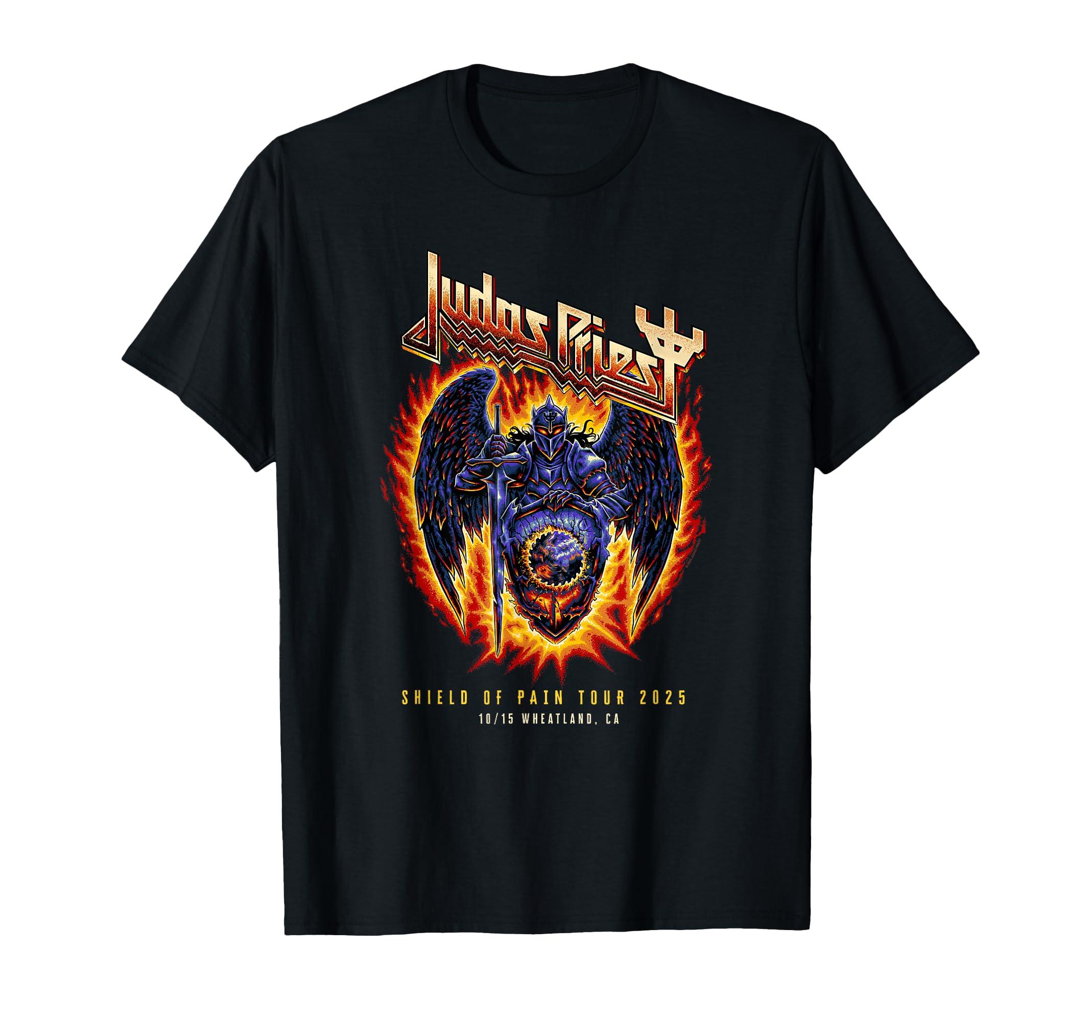 

Judas Priest – Shield Of Pain Tour 2025 Wheatland T-shirt