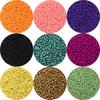 Versatile Colorful Round Glass Seed Beads for Handmade DIY Accessories