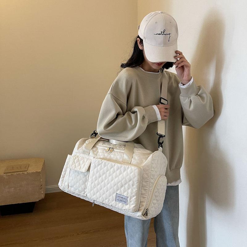 New short-distance travel bag, men's handbag, business trip luggage bag, women's lightweight storage bag, large-capacity yoga fitness bag