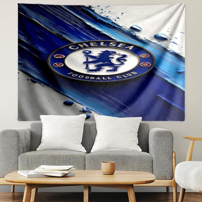 football club F.C Print Tapestry, Lightweight Wall Hanging, for Bedroom, Dorm, Living Room, Home Art Decor - Birthday Christmas Gift for Friends