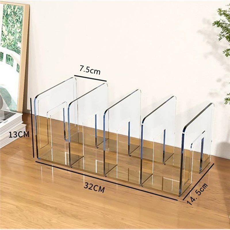 ABKP-Kids Shoe Rack 4 Sections Baby Shoe Storage Organizer Tackable Shoe Shelf,Desk File Sorter Book Small Shoe Rack