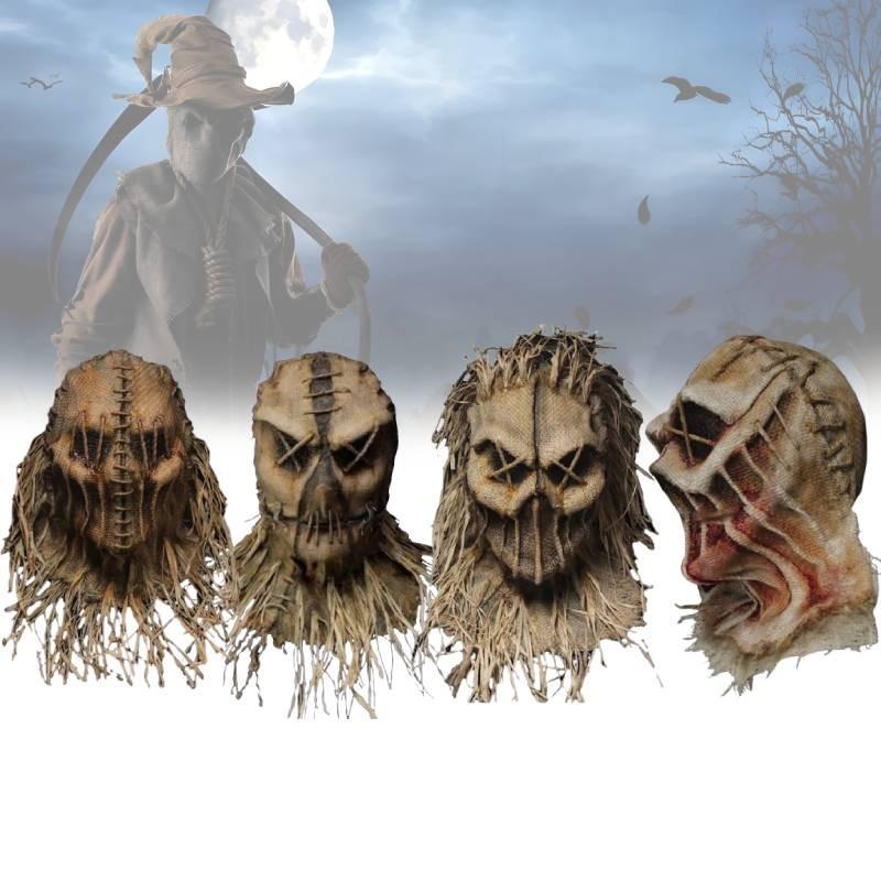 Mask Halloween Scarecrow Designed For Funny Parties Party Cosplay Supplies Tools