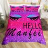 Beauty Eyelashes Duvet Cover Queen For Girls Woman Eyes Pattern Design Comforter Cover Modern Lovely Sexy Eyelashes Bedding Set