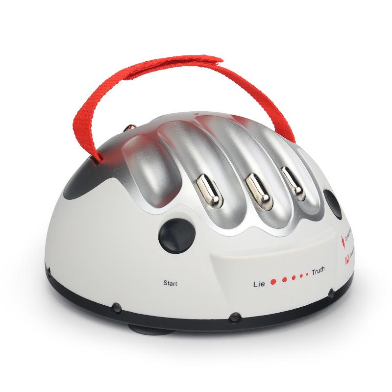 Mini Six-Finger Lie Detector Shock Prank Toy