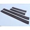 Fiber Door Sill Scuff Plate Guard Cover Trim For 24-25 Toyota Prado LC250 4PCS