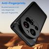 For Xiaomi 15 Ultra Case Protective Phone Cover Carbon Fiber Texture Brushed