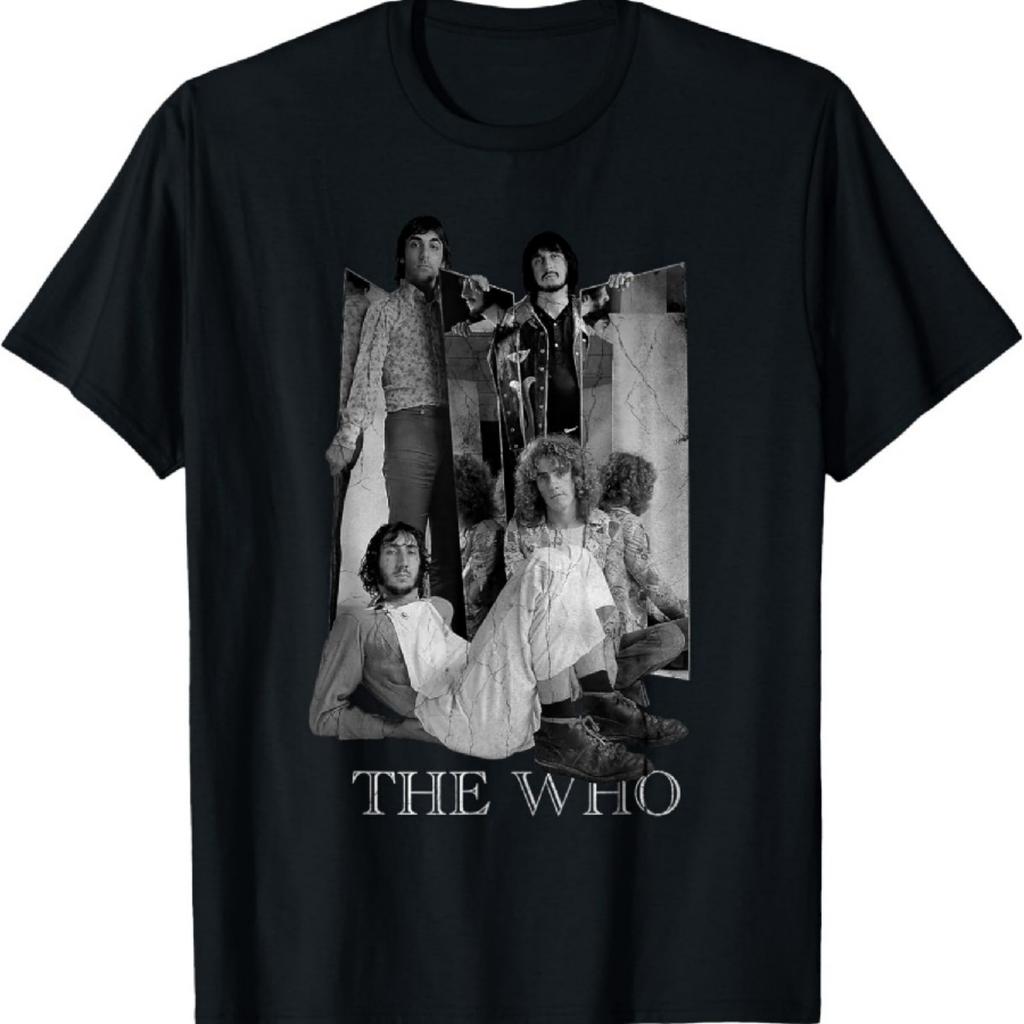 The Who Official Mirrors Mono T-Shirt