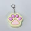 Button Cat Paw Clicker Fidget Keychain Office Travel Decompression Anxiety And Stress Relief Gifts For Kids Boys Girls Adults