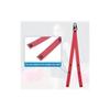 PATIKIL Backpack Cheer Pom Pom Holder, Adjustable Cheer Bow Holder, Pom Pom Strap Lanyard Storage, Cheerleading Accessory for Teen Sports, Red