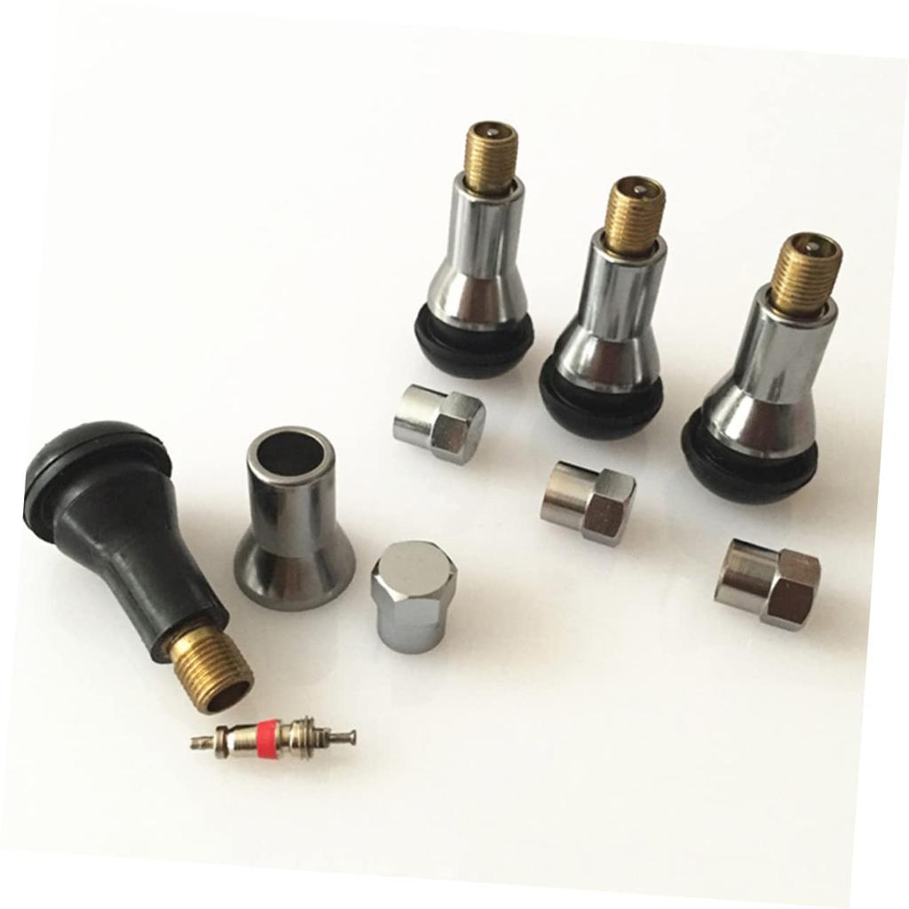 CHILDWEET 16pcs Set Tr413ac Decoration Car Kit Tire Valve Stem Sleeve Tire Valve Sleeve