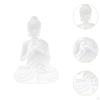 Buddha Figurine for Desk Display Collectible Sculpture Home Decor