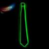 Retro Fashion Casual Suits Party Wedding EL Wire Neon Business Gift Luminous Tie LED Tie Glowing Tie Neck Ties