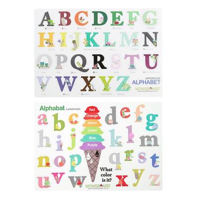Moms Board Manyetik Oyun İngilizce Kombinasyonu + İngilizce Dil Savaşı, 1 Set, Alfabe (26P) + Alfabe, Kore En İyi Yürümeye Başlayan Çocuk Bulmacası