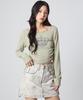 Unknown Planet Mini Skirt Dirty White