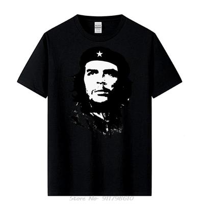Oversized Tshirt High Quality Cotton Short Sleeve Che Guevara Revolution Printed T-shirt Casual O-neck T Shirt Tees Shirt