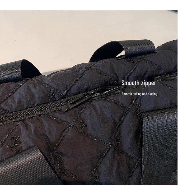Herbst & Winter Diamantmuster Große Reise-Fitness-Handtasche & Umhängetasche
