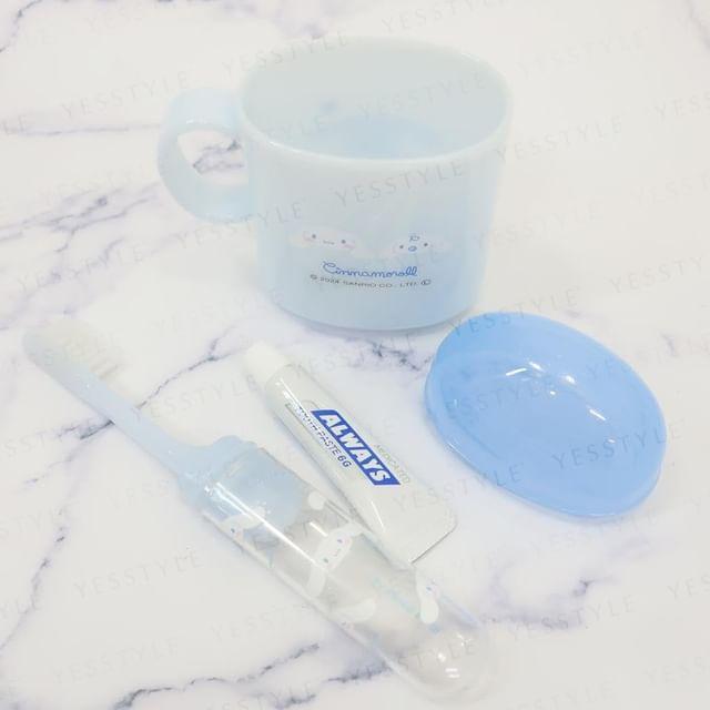 Kamio Japan - Sanrio Cinnamoroll Toothbrushing Set With Big Cup 1 set