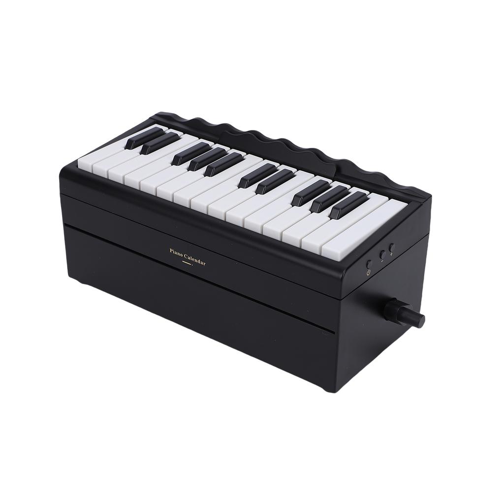 25 Key BT Playable Piano Calendar Electronic Keyboard with 52 World Famous Songs 8 Instrument Modes LED Lights