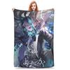 Ado WORLD TOUR 2025 Hibana Blankets  Warm Soft Novelty Plush Throw Blanket For Child Outdoor Flannel Bedspread Bed Cover