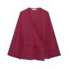 Kaslead New Arrival Women's Clothing Fashion Style Double Breasted Kimono Outerwear Casual Pants 5427743 5427431