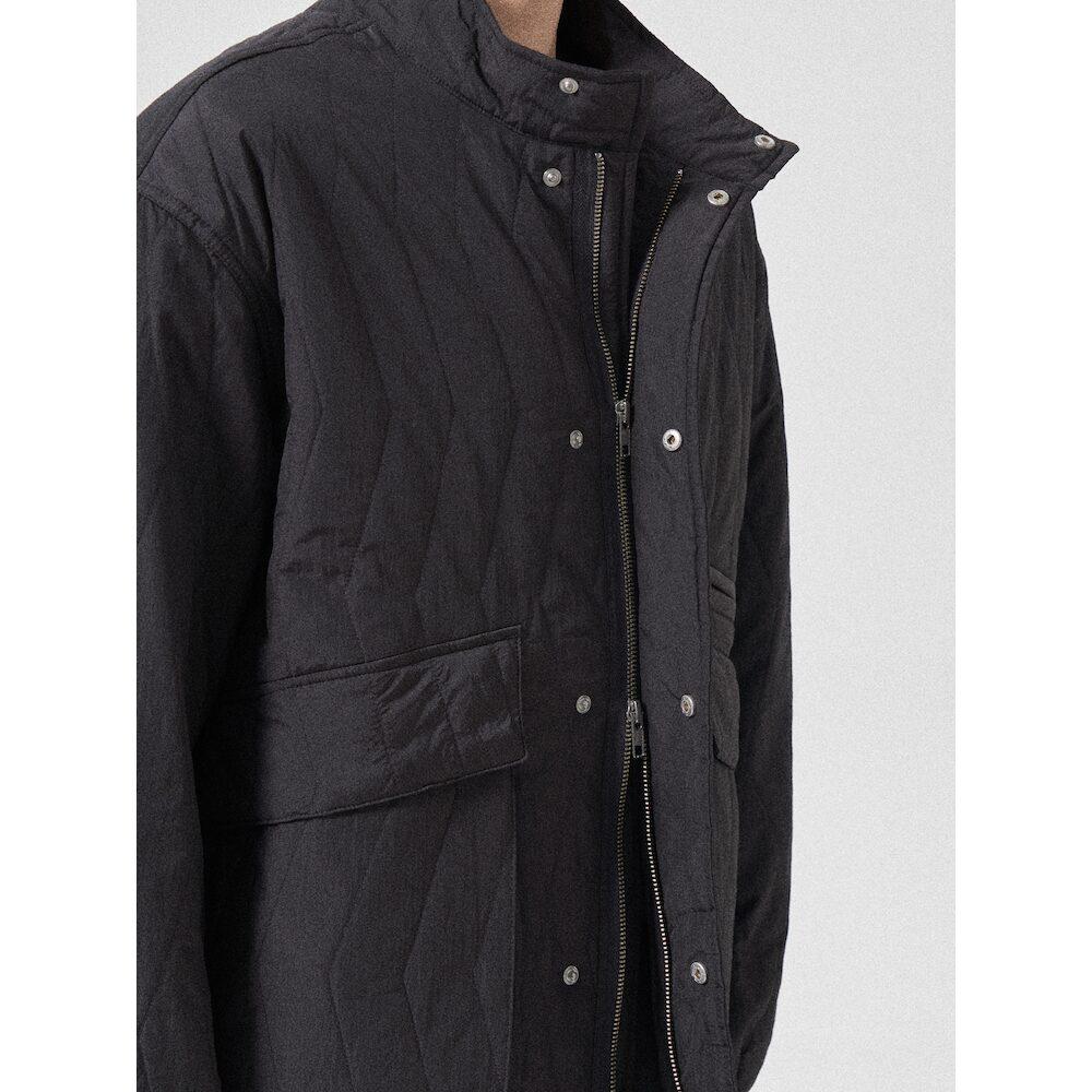 8Seconds Lightweight Quilted Padded Collar Blouson Ash
