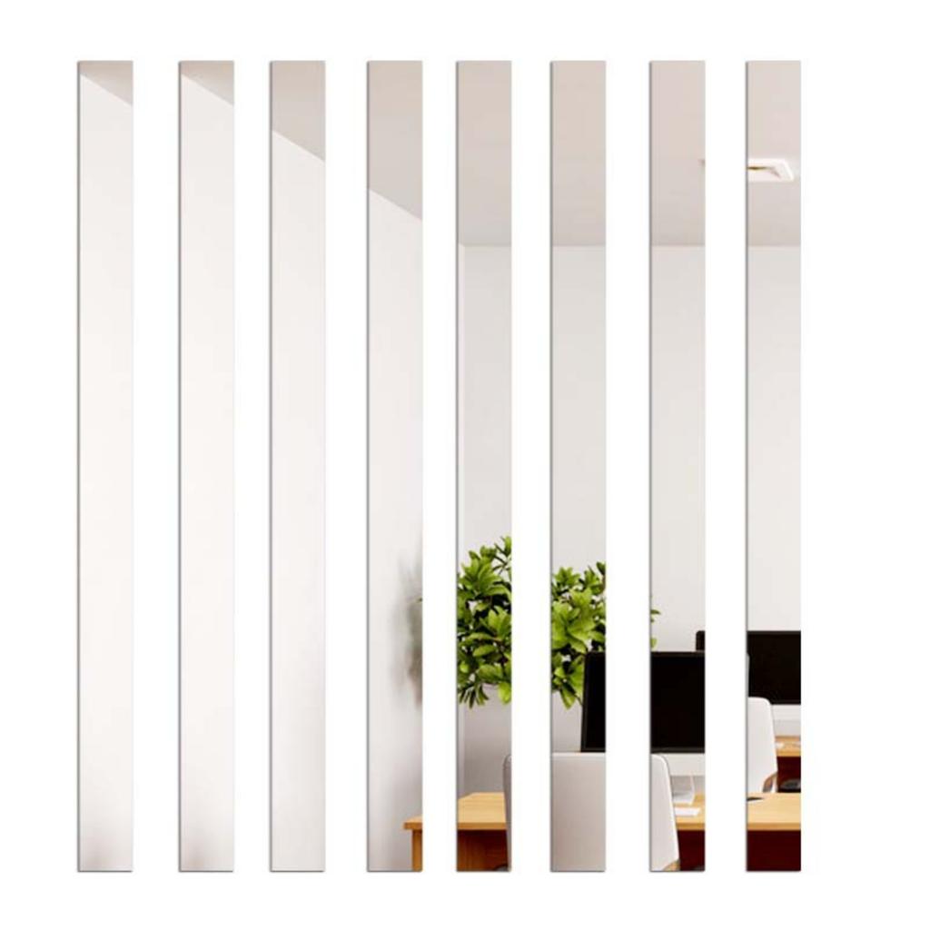 Adesivi Murali Specchio Lungo Adesivi Decorativi Specchio Acrilico