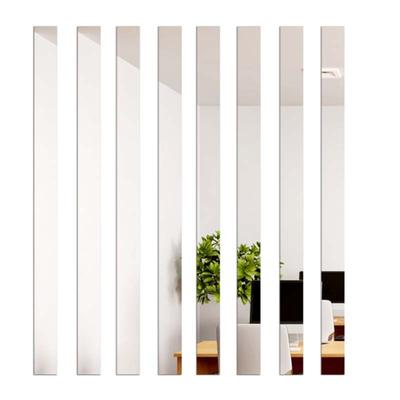 Lange Spiegel Wandaufkleber Acrylspiegel Dekorative Aufkleber