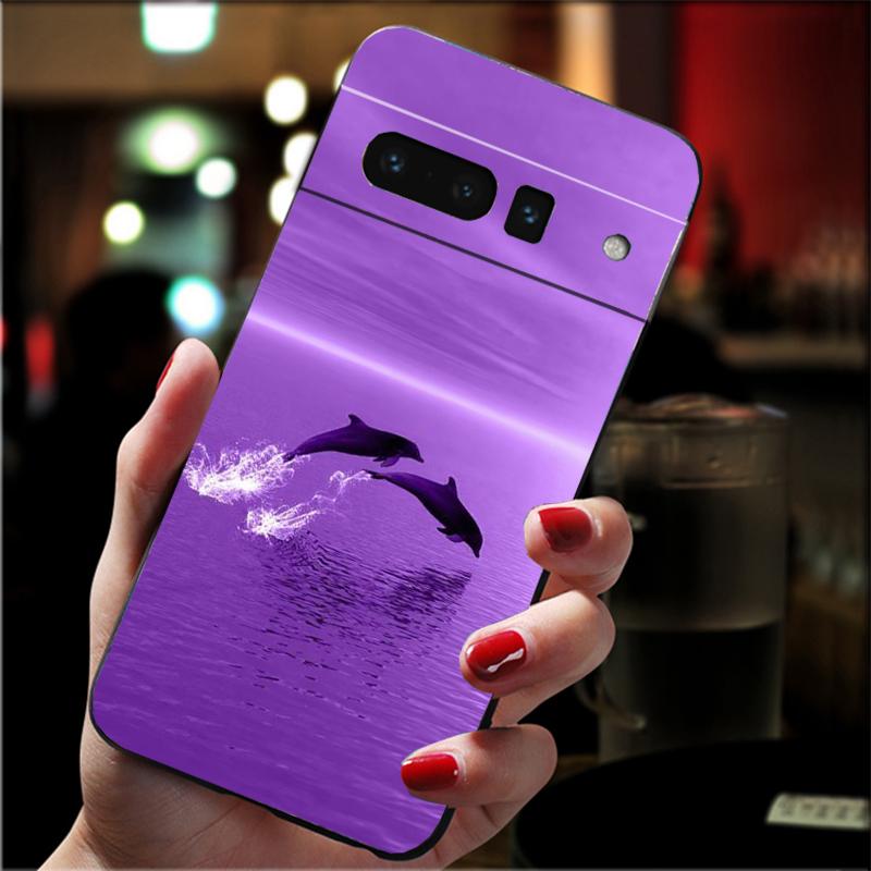Phone Case For Google Pixel 10 Pro XL 9 Pro XL 9A 8 7 6 Pro Pixel 8A 7A 6A Pixel 8 7 6 5 Aesthetic Purple