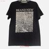 Vtg Brand New Band Rock Music Heavy Cotton Black Full Size T Shirt Vintage Washed Slightly Streetwear Graphic Fashion Casual