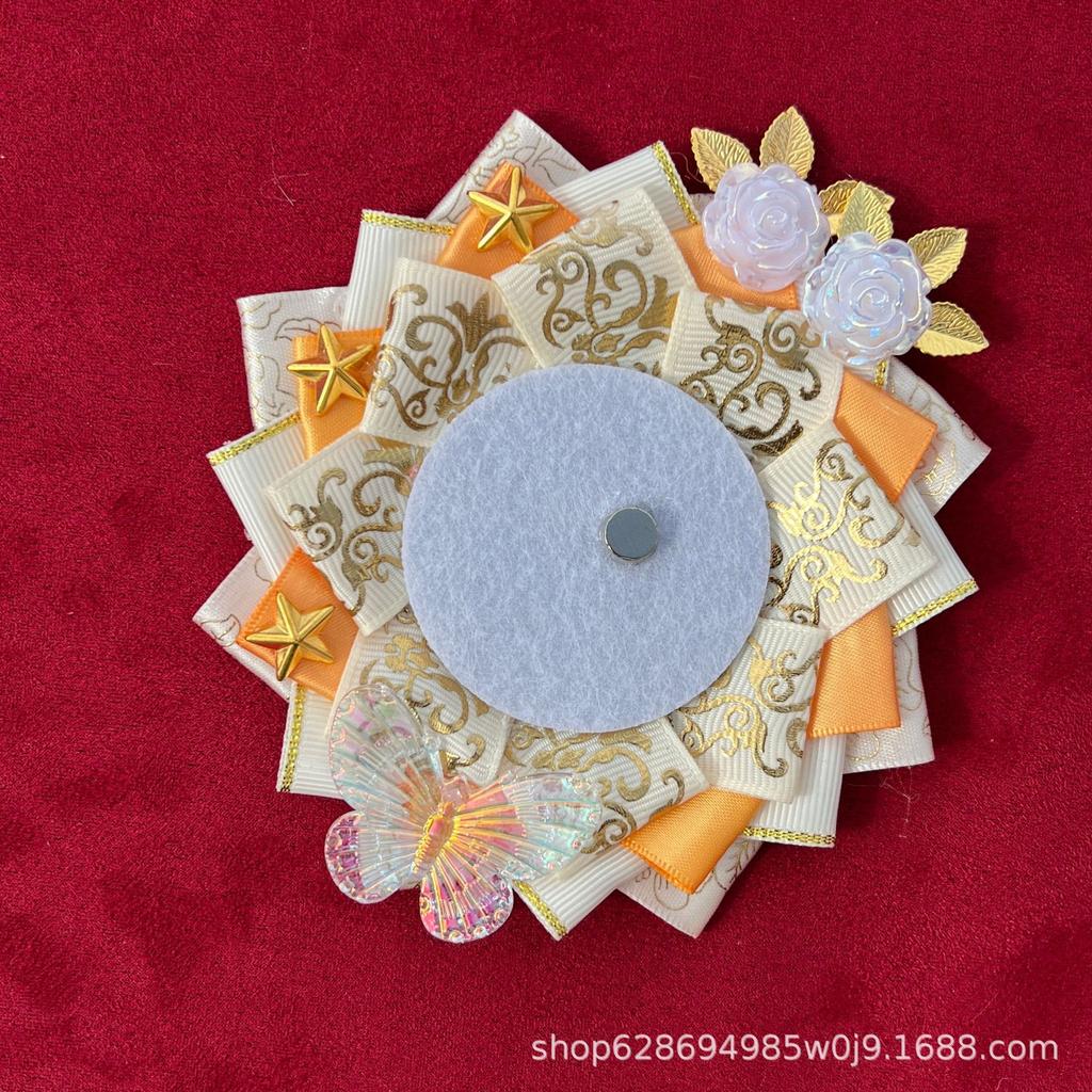 2025 new cabbage badge holder two-dimensional peripheral pendant bar star decorative brooch display holder in stock
