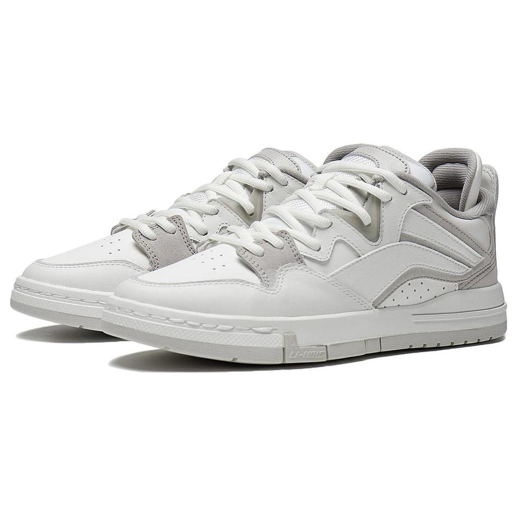Li Ning Wave PRO Synthetic Leather Slip Resistant Abrasion Resistant Low Top Skateboard Shoes Women's AECT026-2