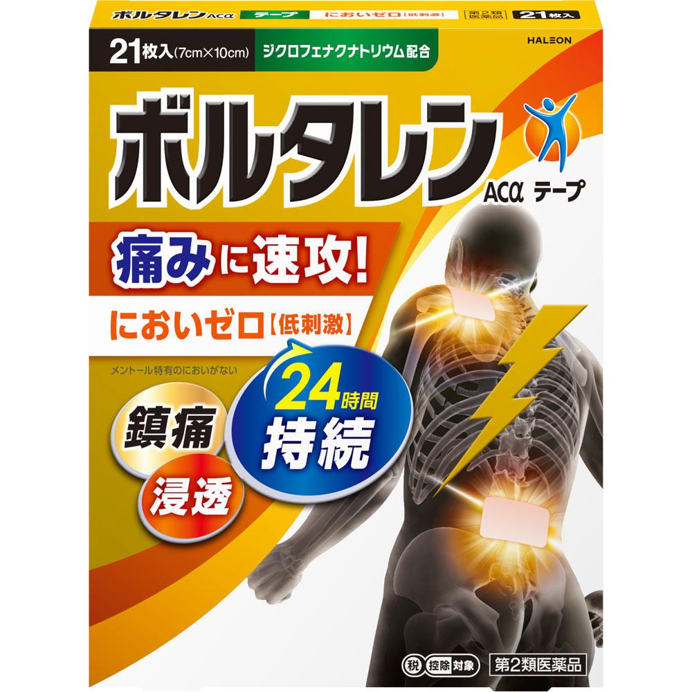Heilion Japan Voltaren ACa Tape 21 Sheets Plasta (cooling) Paste Indications: Lower Back Pain, Shoulder Pain Associated with Stiff Shoulders, Joint Pa