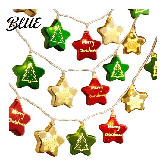 Waterproof Outdoor String Light with LED Xmas Fairy 10/20/40/80 Lights Christmas Warm White Santa Curtain