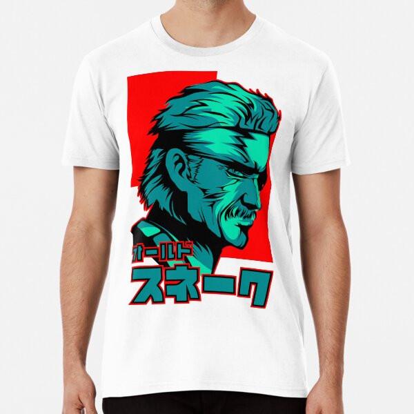 

349 MGS Old Snake Premium T-Shirt S to 5XL Made in the AU/USA T-Shirt 2XL