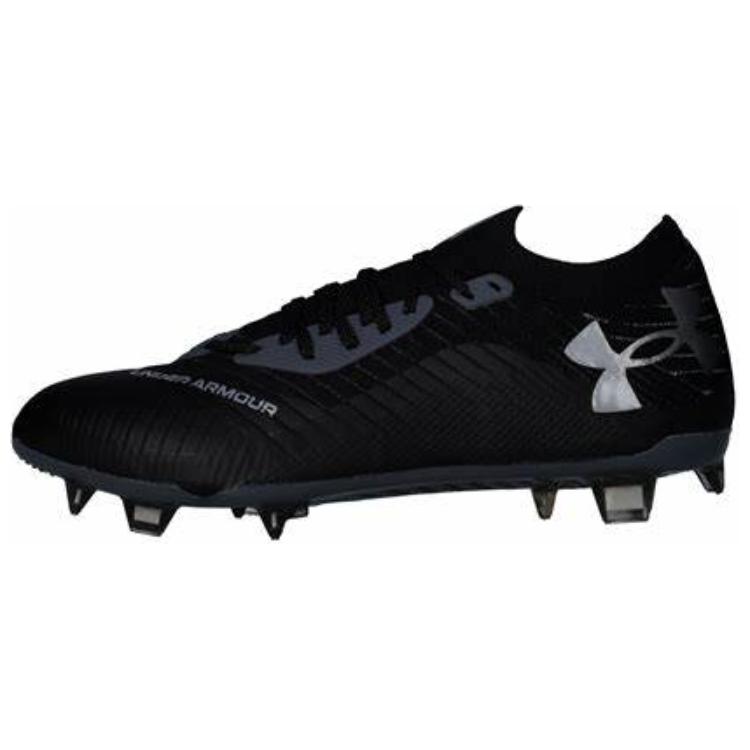 Under Armour Shadow Elite 2 FG Black Halo Grey Herren Sneaker Castlerock 3027239-001