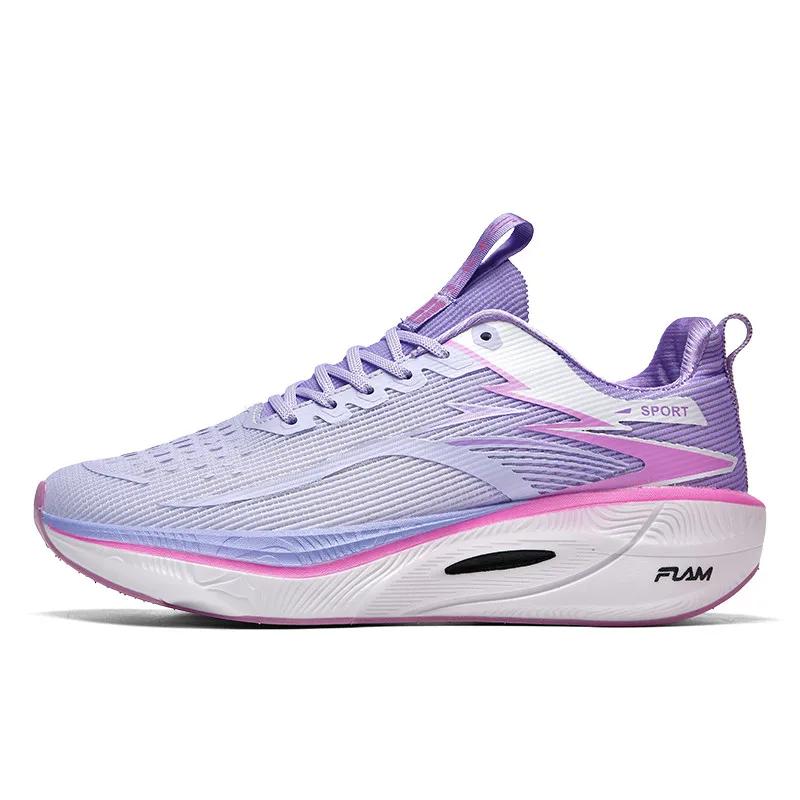 Marathon Carbon Plate Air Cushion Herren Sport Laufschuhe Atmungsaktiv Leicht Damen Bequeme Sportliche Rutschfeste Sneakers