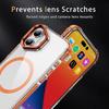 For iPhone 17 Clear Phone Case with Lens Kickstand Cover Compatible with MagSafe