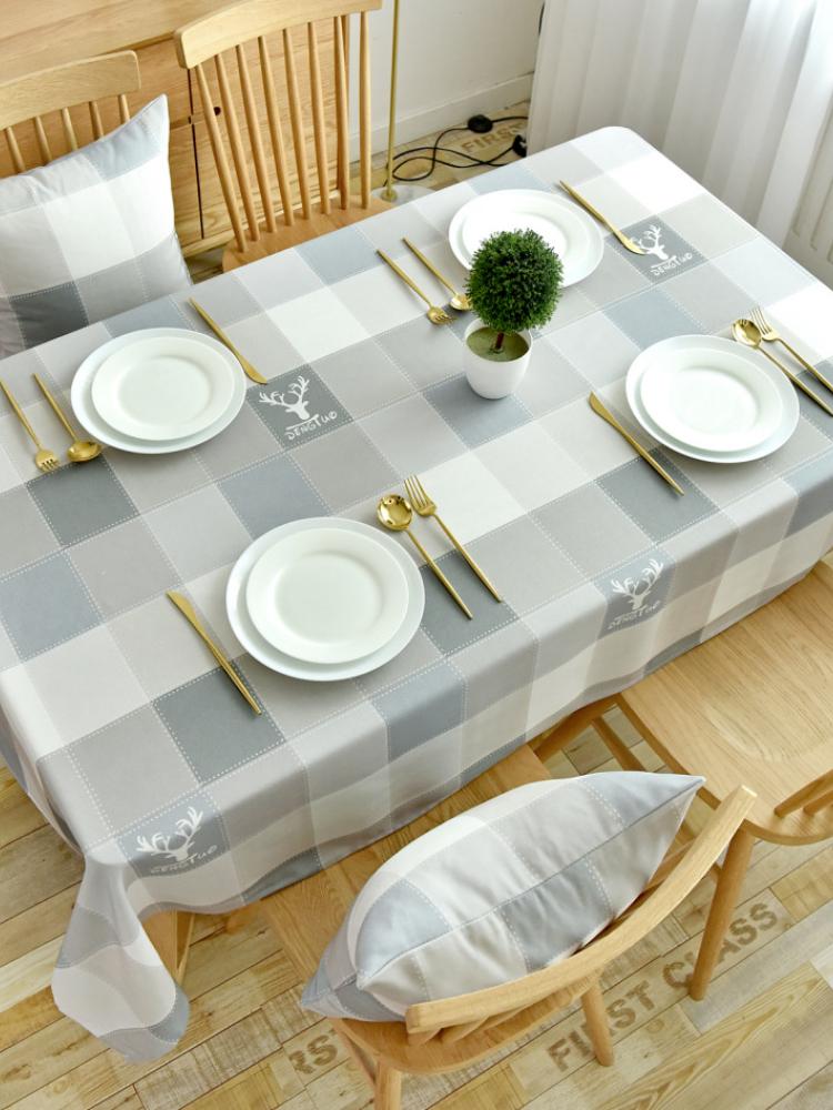 

Ins решетчатая ветрозащитная скатерть для стола, свадебное украшение, водонепроницаемая маслостойкая крышка для туалетного столика, прямоугольная каминная полка Mesa 40-70cm