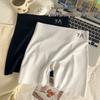 7a Women's High-Waisted Seamless Safety Shorts: Anti-Bacterial, Non-Rolling, Tummy Control & Butt Lifting.