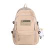 Schoolbag backpack female canvas backpack trendy simple Korean version junior high school student schoolbag wholesale casual versatile