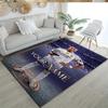 Mbappe Personalized Text Carpet Perfect For Dormitory Playrooms Study Room Living Rooms Antislip Carpet Office Home Decor