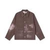 Stussy Stained Bleached American Vintage Jacket Unisex Jacket Brown 115590